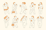 Hand-Drawn Coffee People, a Person Illustration by Vasya Kobelev (Thumbnail 4 of 11)