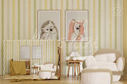 MIA | Cute Nursery Frame Mockup Set, a Household Mockup by SoleilHomeMockups (Thumbnail 9 of 13)