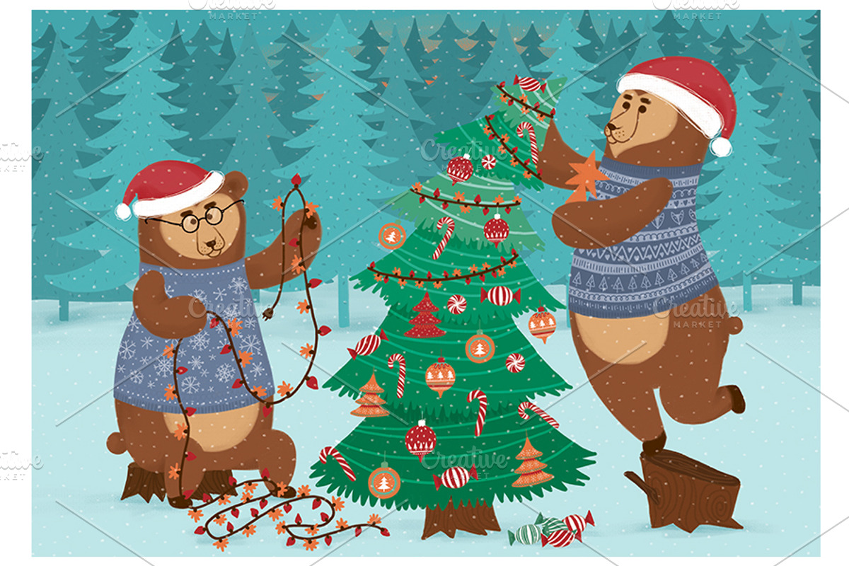 Christmas Creators Bundle, a Decorative Illustration by Stella's Graphic Supply (Photo 7 of 8)