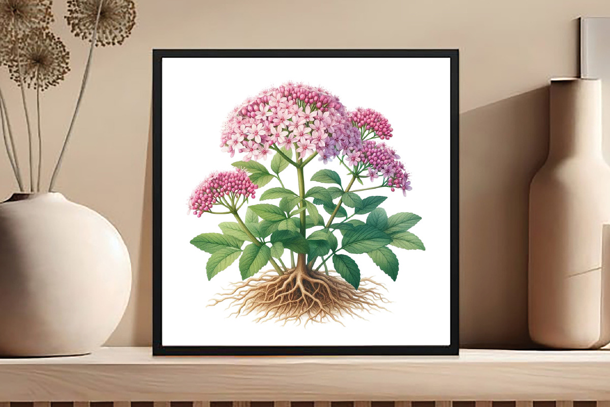Medicinal Plants Clipart PNG Bundle, an Illustration by DreamCafeArt (Photo 8 of 9)