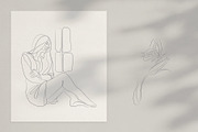 The Touch. Line Art Collection, a Person Illustration by le-genda (Thumbnail 5 of 12)