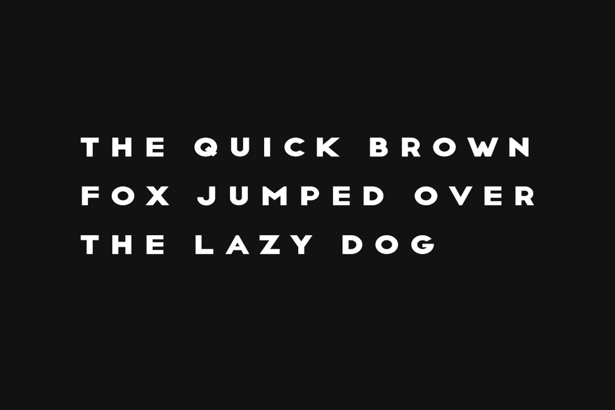 CRUX - Minimal Display Typeface preview 2