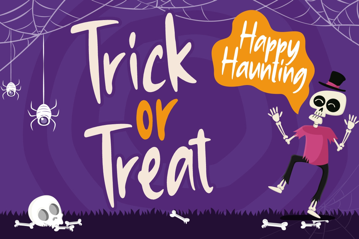 Ghostily Spooky Halloween Typeface, a Sans Serif Font by Creatype Studio (Photo 2 of 9)