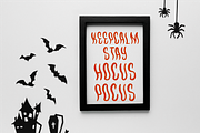 Waves Killer Halloween Pumpkin, a Font by Forberas Club (Thumbnail 5 of 8)