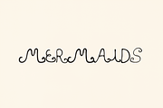 La Siren Hand Drawn Display Font, a Handwritten Font by Madeline ODonoghue Design (Thumbnail 4 of 7)