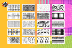 Lazy Lines Procreate Texture Pack