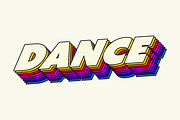 Fancy Text Effects, a Layer Style Add-On by Design Squad (Thumbnail 2 of 7)