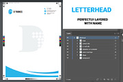 Professional Business Stationery, a Stationery Template by Design Fusion (Thumbnail 3 of 4)