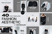 Instagram SocialMedia CANVA Fashion, a Social Media Template by Vermeulen Design Studio (Thumbnail 1 of 4)