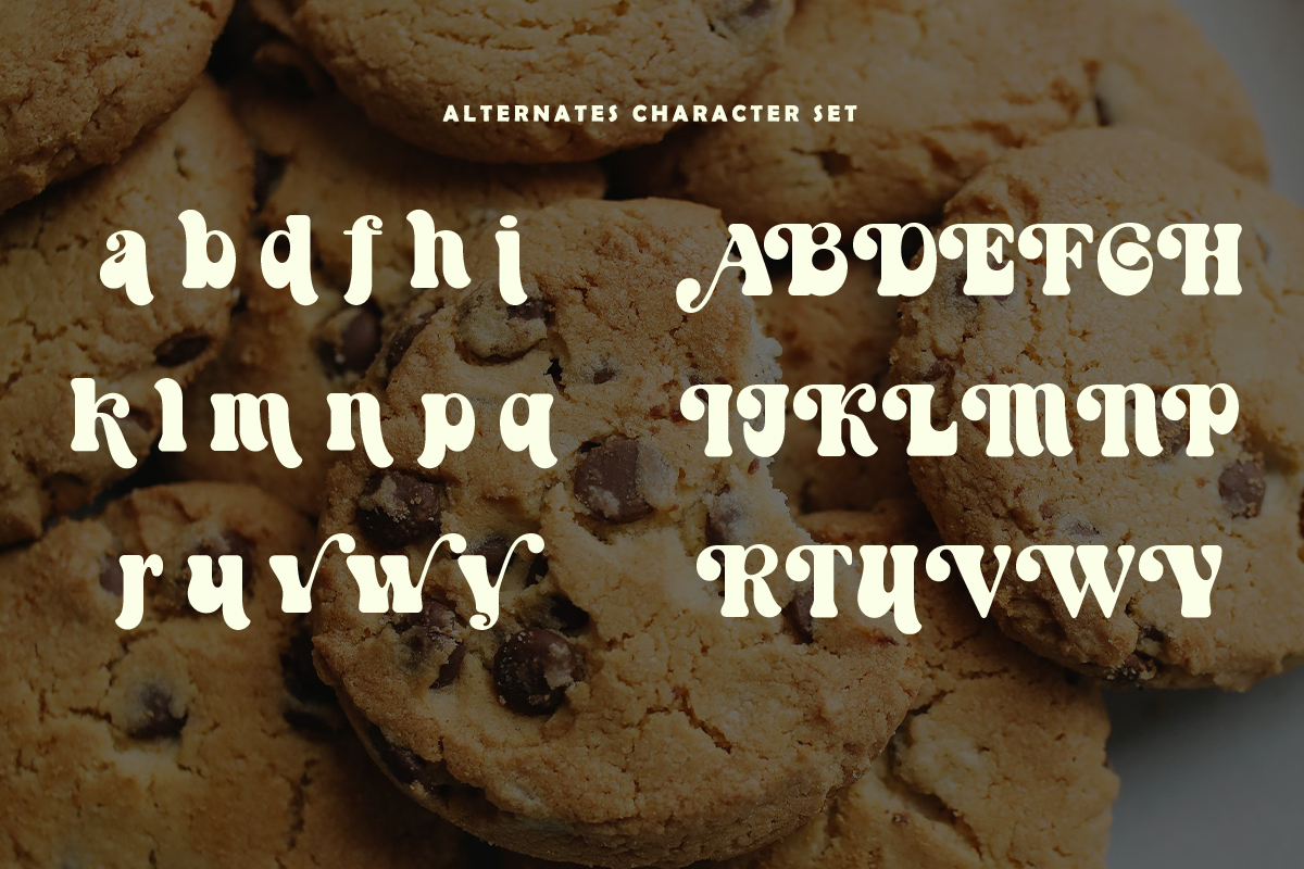 Gobites - Groovy Retro Font, a Serif Font by Font Liner (Photo 12 of 13)