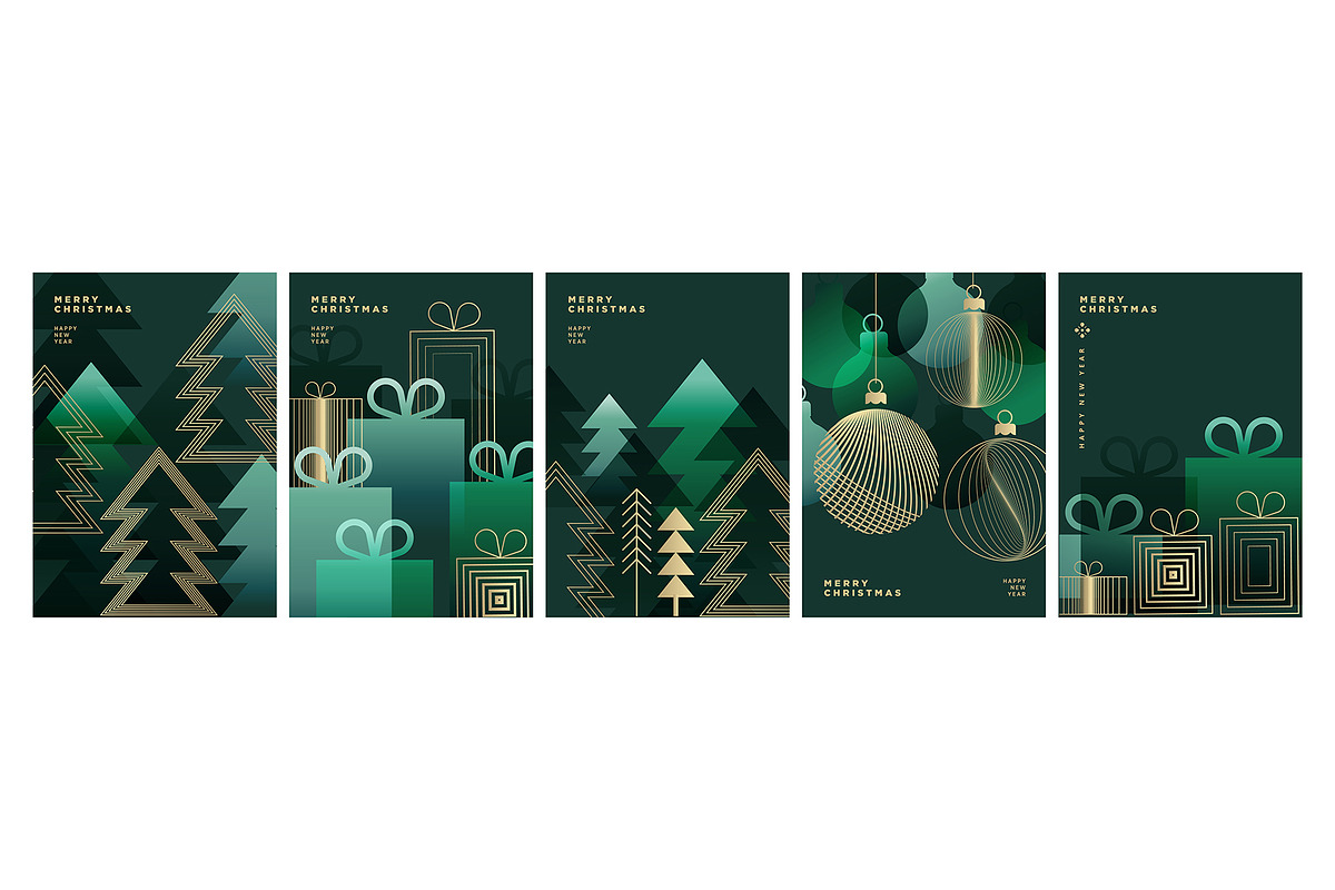 Merry Christmas and Happy New Year, a Seasonal Illustration by PureSolution (Photo 4 of 5)