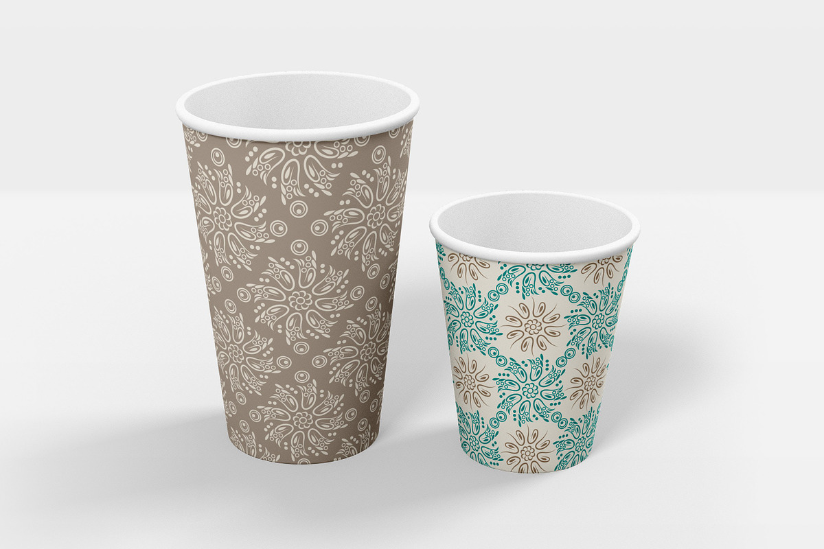 Mandala pattern seamless set of 6, a Pattern Graphic by jelisua88 (Photo 3 of 3)