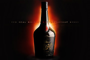 Red Seal Whiskey Bottle Mockup N1969, a Product Mockup by BMACHINA Labs. (Thumbnail 1 of 5)