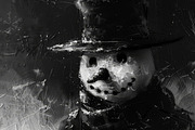 Dark Christmas - 141 images, a Seasonal Illustration by Handmadefont (Thumbnail 15 of 19)
