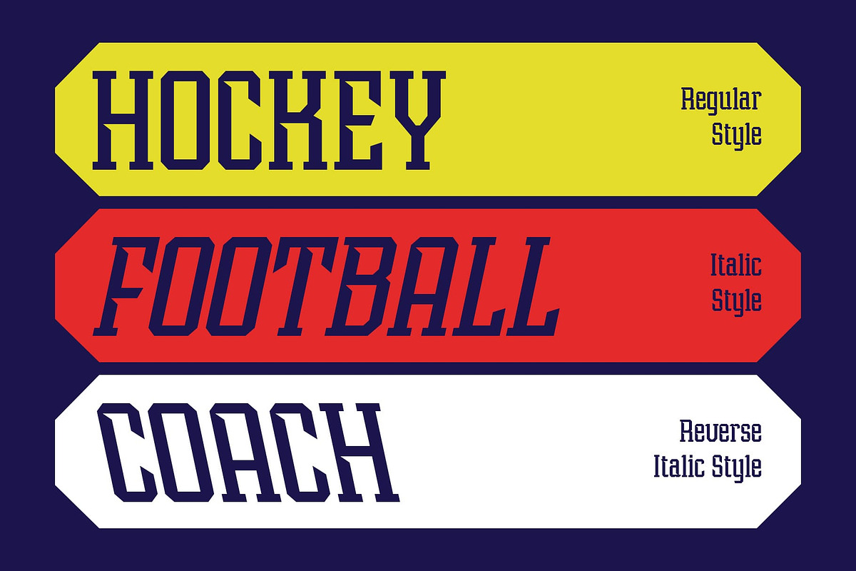 CS House – Sporty Font, a Slab Serif Font by Craft Supply Co. (Photo 3 of 8)