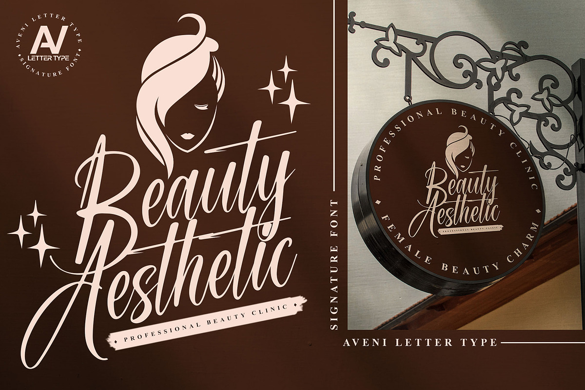 Miracle Signature | Handwritten Font, a Handwritten Font by Aveni Letter Type (Photo 11 of 12)