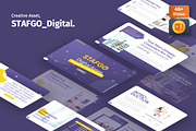 Stafgo - Creative Digital Powerpoint, a Presentation Template by Dhabee (Thumbnail 1 of 7)