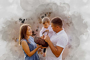 Watercolor Brush Portrait Action, an Action Add-On by MRI STUDIO (Thumbnail 11 of 16)