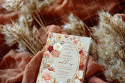 Boho 5x7 Invitation card mockup PSD, an Advertising Mockup by Blush Roses Print (Thumbnail 2 of 7)