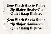 Black Sigra, a Blackletter Font by Sign Studio (Thumbnail 6 of 10)