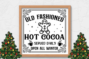 Vintage Christmas Sign SVG Bundle