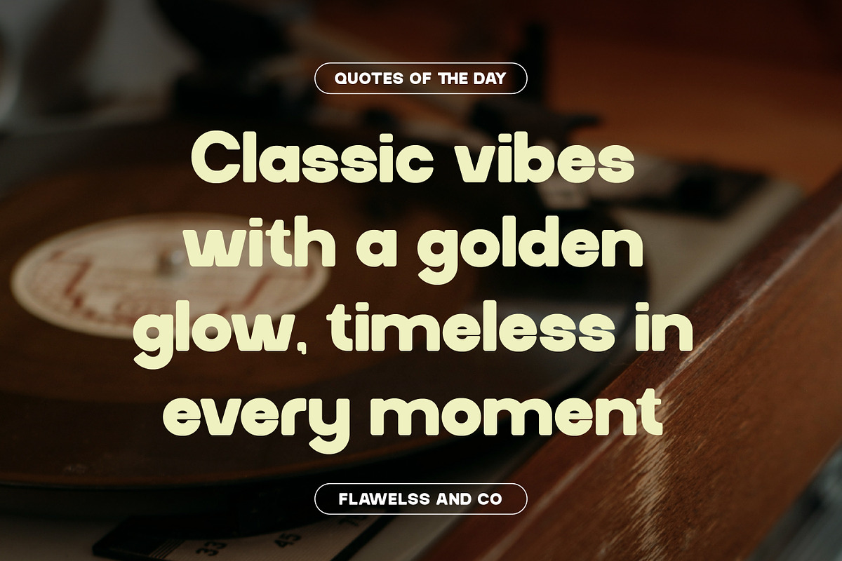 Maison Cronne - Retro Sans Serif, a Sans Serif Font by Flawless And Co (Photo 3 of 10)