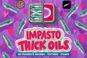 Procreate Impasto Thick Oil Paints