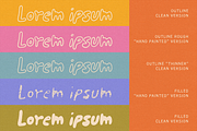 HAPPY TO BE HERE | FUNKY CHUBBY FONT, a Handwritten Font by Maria Feliz Fonts (Thumbnail 9 of 11)