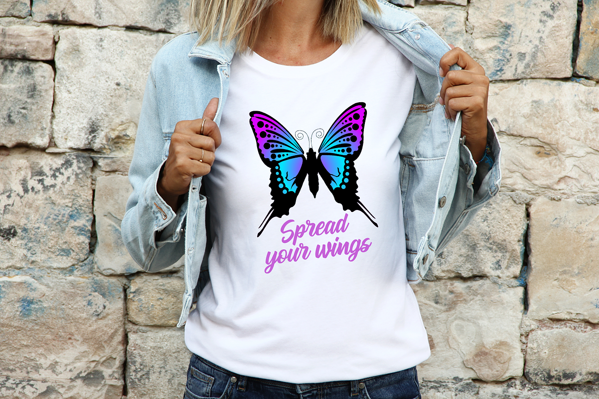 Layered Butterflies Bundle, an Object Graphic by Anastasia Feya (Photo 4 of 10)