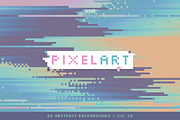 Pixel Art Colorful Backgrounds V02, a Graphic by dvtchk (Thumbnail 1 of 7)
