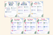 2027 ADHD Reset & Refocus Workbook, a Stationery Template by Shumaya (Thumbnail 3 of 4)