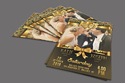 Gold Wedding Invitation, an Invitation Template by Tiaga (Thumbnail 3 of 4)