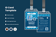 2 Set ID Card Template Design V1, a Card Template by twinstd (Thumbnail 2 of 2)