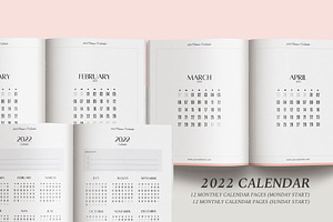 Canva Planner & 2022 Calendar Kit V3