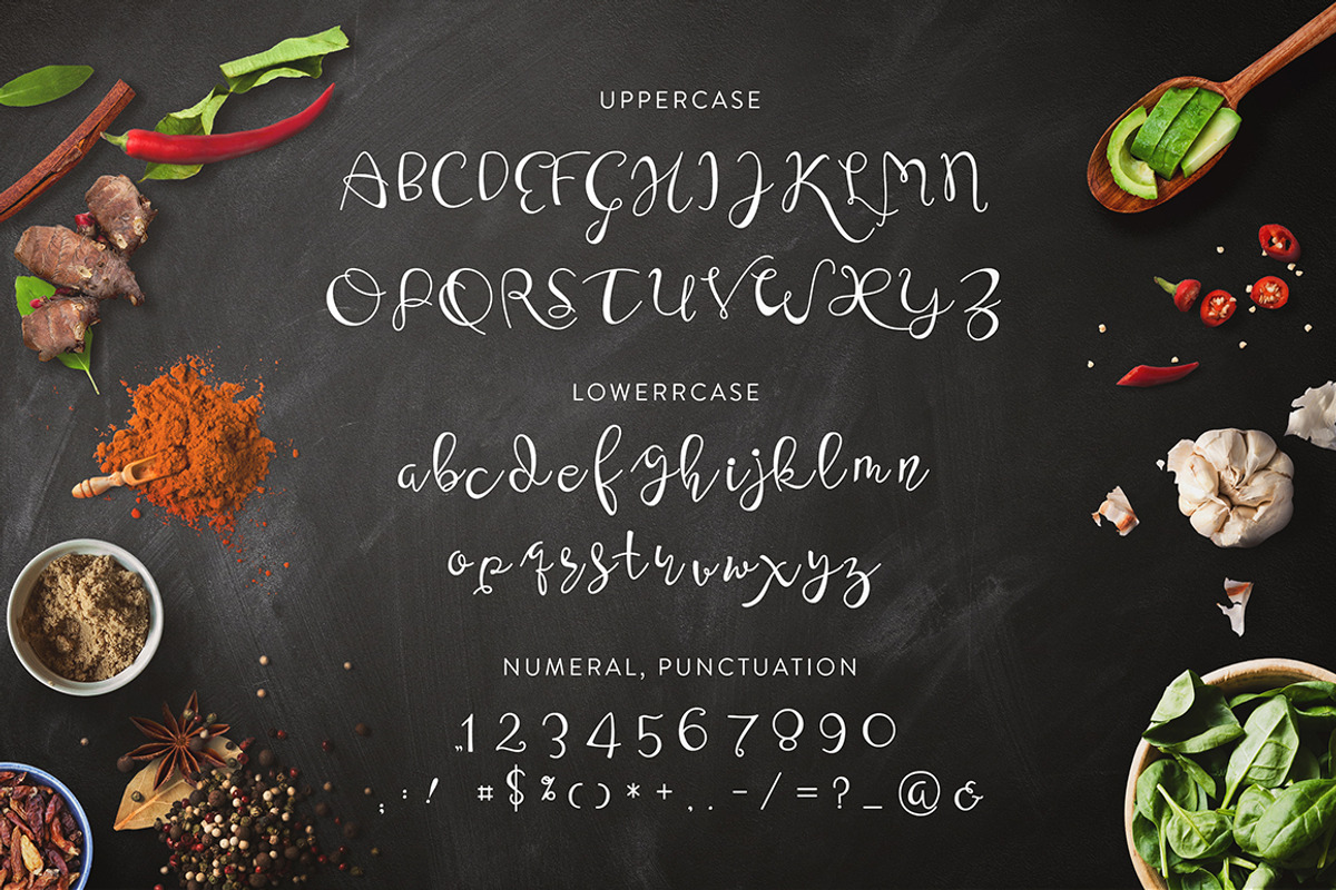 Honey & Spice Script preview 2