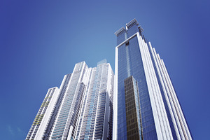 Corporate Building in City