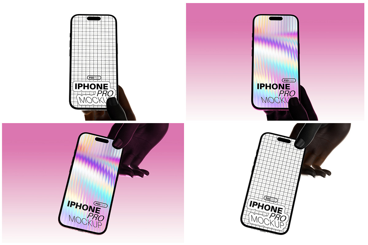 iPhone with Hand Backlight Mockups, an iPhone Mockup by Remnand Studio (Photo 9 of 10)