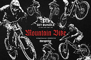 10 Bundle Dark Art Mountain Bike, an Illustration by Morspective (Thumbnail 1 of 7)