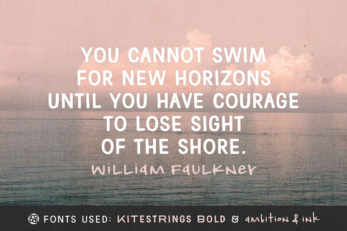 Kitestrings Font Family, a Sans Serif Font by Brittney Murphy Design (Photo 4 of 4)