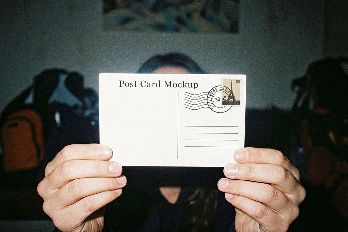 Postcard Mockup, a Product Mockup by Designer Dude (Photo 1 of 2)