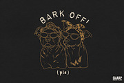 Bark Off! (Pls) Gold Line Art, an Object Graphic by SharpMarketplace (Thumbnail 1 of 5)