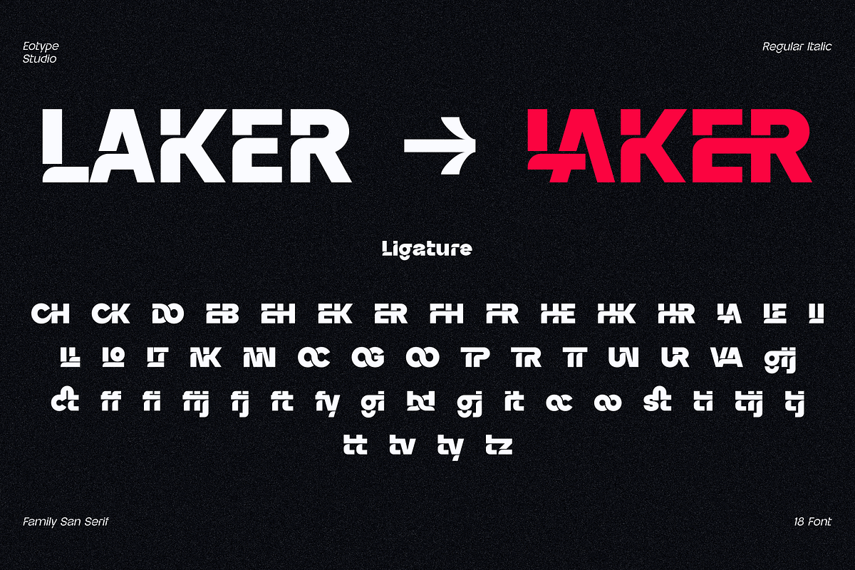 Jettic — Modern Sans Serif, a Sans Serif Font by Eotype Studio (Photo 9 of 12)