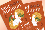 Mid Autumn Fest Flyer, a Print Template by Gumico Studio. (Thumbnail 2 of 3)