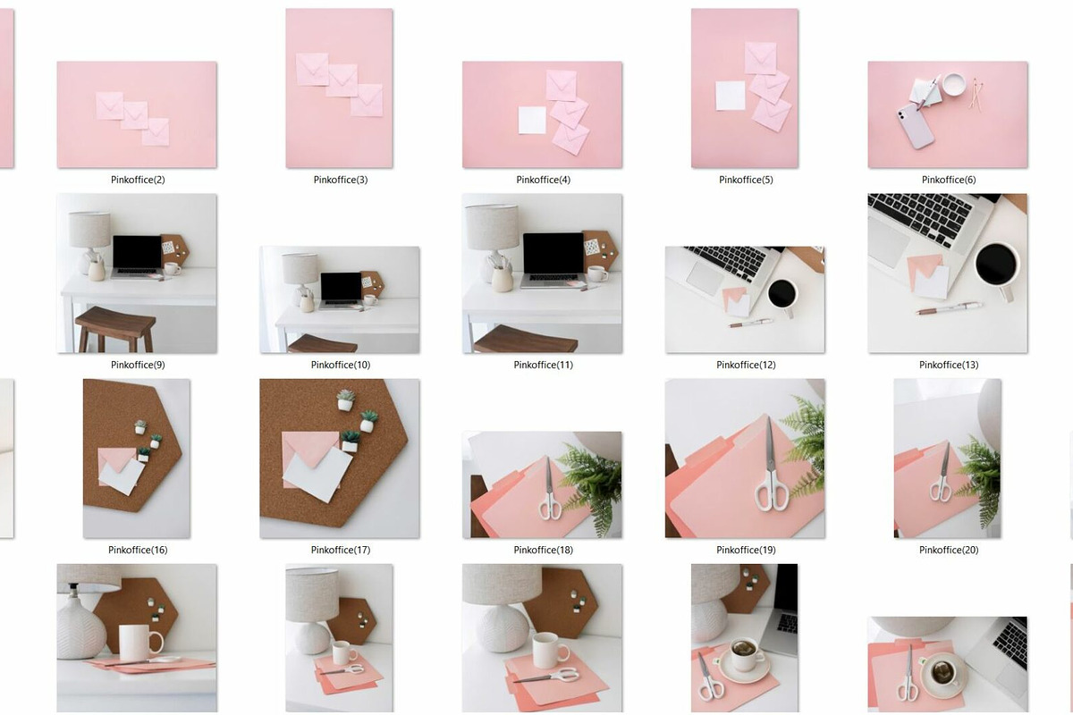 Pink Office Space(20+ Styled Images), a Business Photo by Ivory Mix (Photo 2 of 2)