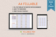 Weekly Planner Template, Canva, a Templates & Theme by Jaboor Magics (Thumbnail 4 of 5)