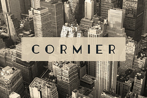 Cormier Typeface, a Font by Tugcu Design Co.