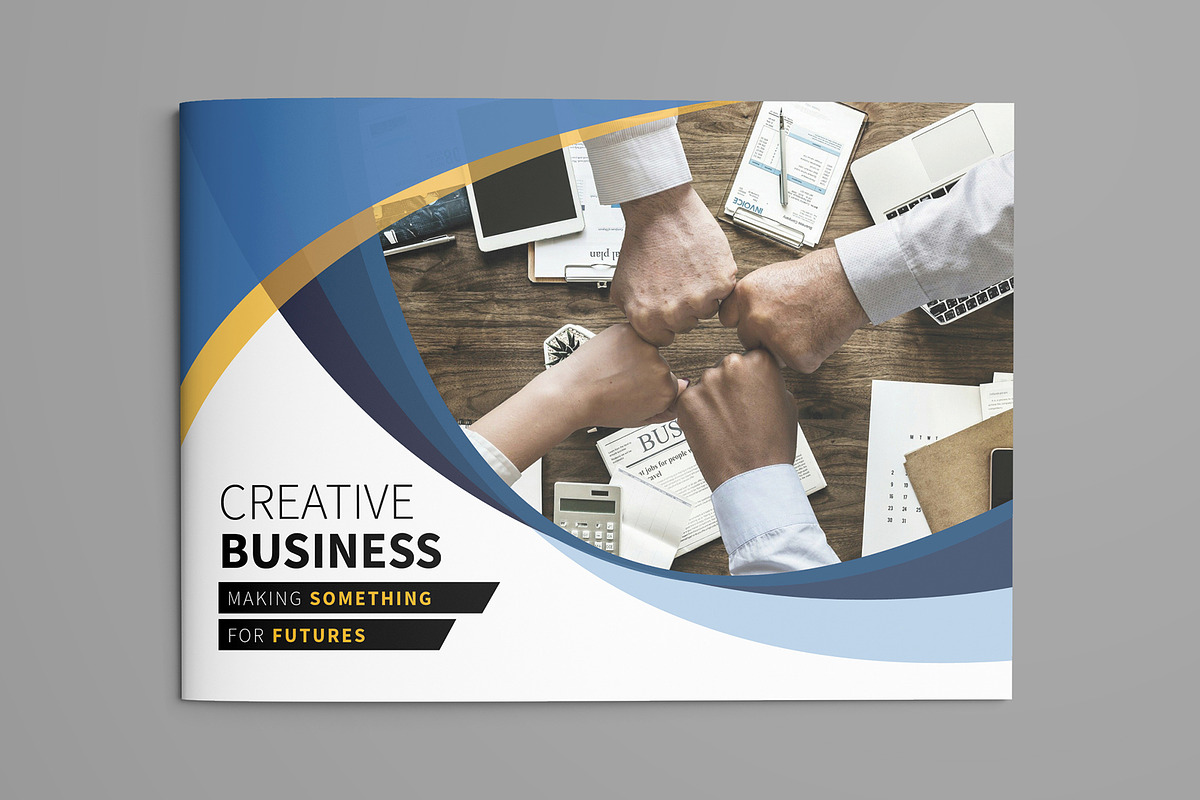 A5 Simple Brochure, a Brochure Template by BoriesBechker (Photo 1 of 9)