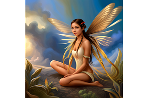 Art, Tribal fairy, Tribal character