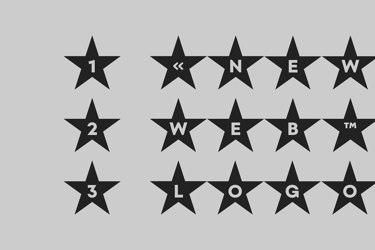 Olystar, a Font by NicolassFonts (Photo 3 of 5)