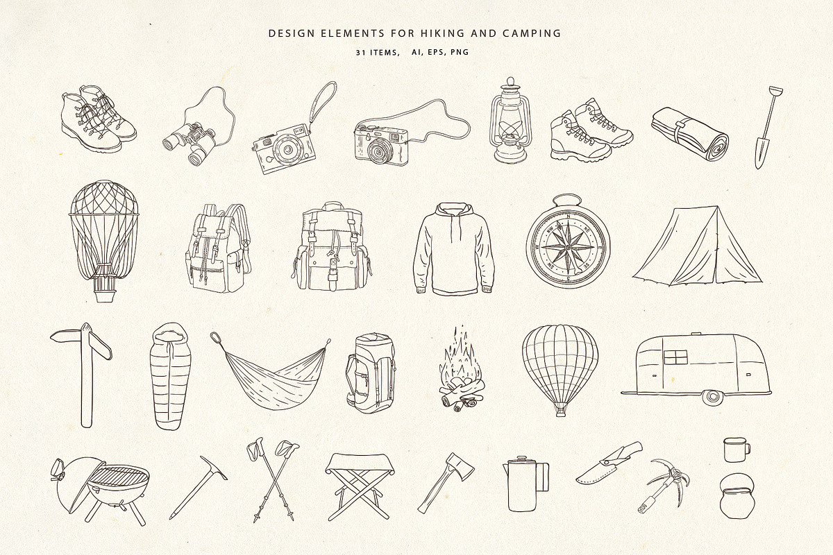 Around the World. Travel Bundle., an Object Illustration by Designwork (Photo 17 of 18)